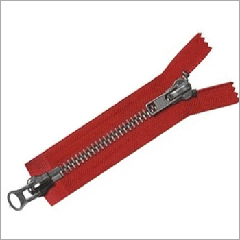 Metal Double Zipper
