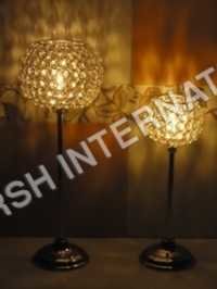 Crystal Ball Candelabra - Iron And Crystal, Variable Size | Elegant Design, Long-lasting Shine, Metallic Finish