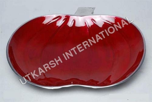 Apple Shape Aluminium Dish