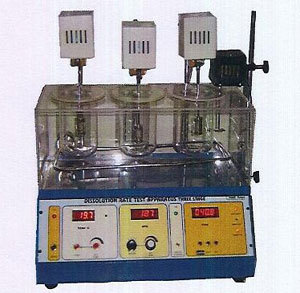 DISSOLUTION RATE TEST APPARATUS THREE STAGE