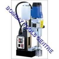 Silver Magnetic Core Drilling Machine