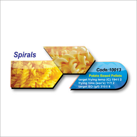 Spiral Potato Pellets