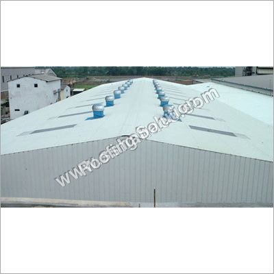 Color Steel Plate Rotary Ventilator Roofing Solution