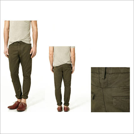 Cotton Khaki Trousers