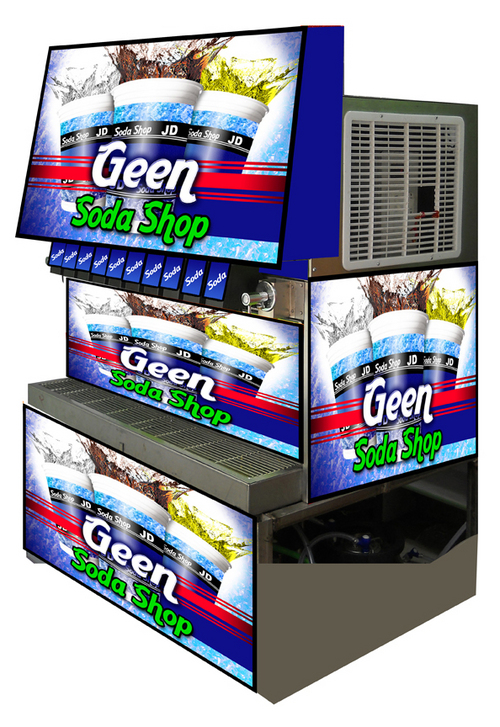 Post Mix Soda Dispenser