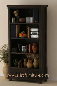 Wooden Book Self
