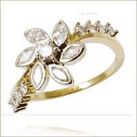 Diamond Designer  Rings Ladies Gold Rings Diamond Clarity: Fl