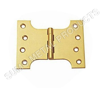 Brass Butt-Parliament-Hinges - Brass, 25x50mm, 2mm Leaf Thickness | Durable, Polished Finish, Smooth Operation