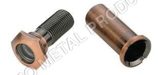 Brass Hex Door Viewer