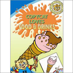 Food And Drink Colouring Books - A5 Glossy Paper, Saddle Stitch Binding | Creative Fun, Educational Tool, Child Friendly