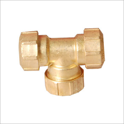 Brass Compression Tee