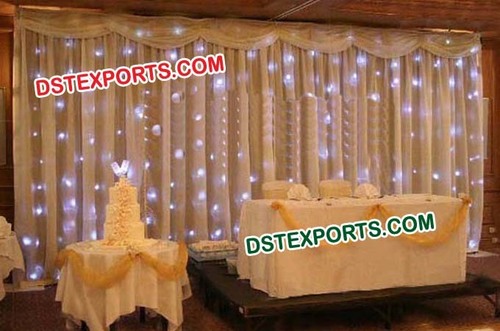 New Wedding Lighted Stage Backdrops