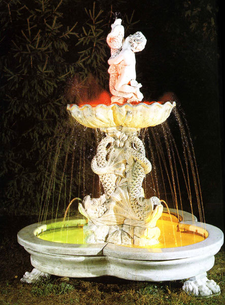 Marble Carved Decorative Fountain