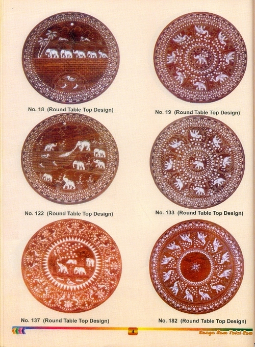 Hand Crafted Round Table Designs