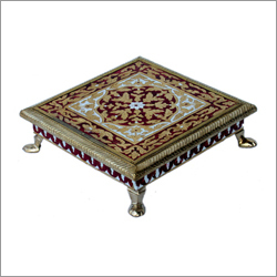 White Metal Meena chowkee