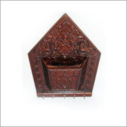 Antique Wood Letter Holder cum key hanger