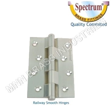 Brass Railway Smooth Hinges