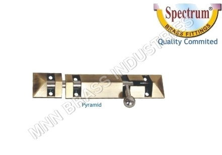 Brass Pyramid Tower Bolts