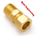 Brass Compressor Male Connector