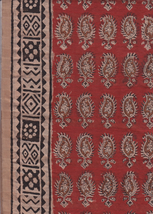 Pink Orange Chanderi Salwar