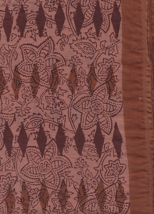 Chanderi Suits Designs - Cotton Blend, Multicolor, Variable Dimensions | Vegetable Bagru Print, Geometric Patterns, Traditional Dupatta, 4 Color Set