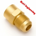 Brass Flare Female Connector