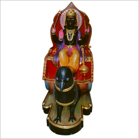 Shani Dev Marble Statue