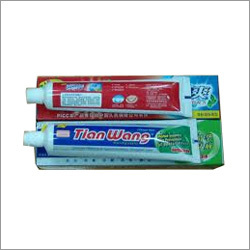 Toothpaste Packaging Tube