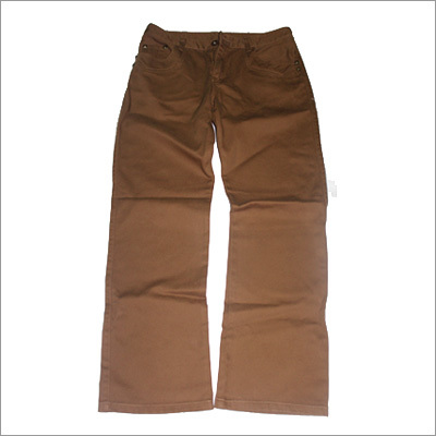 Cotton Pant-Brown