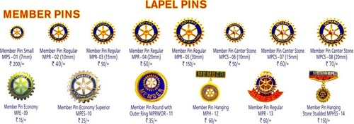 Rotary Member Pins