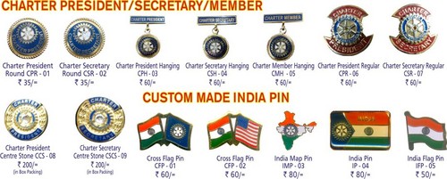 Designed Rotary Pins