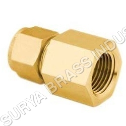 Brass Female Connector Assembly