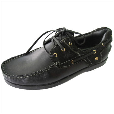 Black Leather Footwear