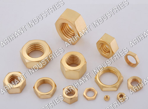 Brass Hex Nuts