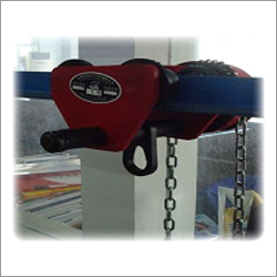 Manual Traveling Trolley - Steel, Variable Dimensions | Red, Capacity 500-10000kg, Anti-corrosive, Precision Engineered, Smooth Travel