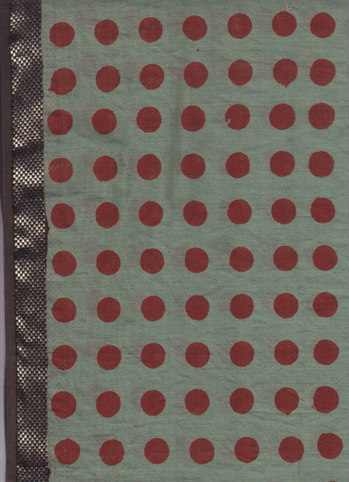 Chanderi Zari Border Suit Design 1021