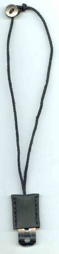 Bottle Opener With Leather  Necklace 