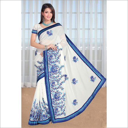 Coloured Saree