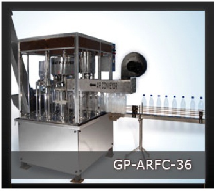 Automatic Rinsing, Filling & Capping Machine