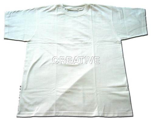 White Slim Fit T- Shirt
