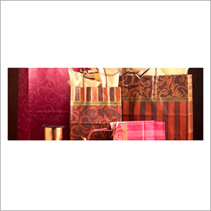 Class Stripe-Swirl Paper Bag