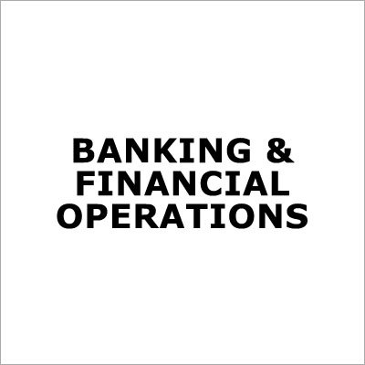 Banking & Financial Operations
