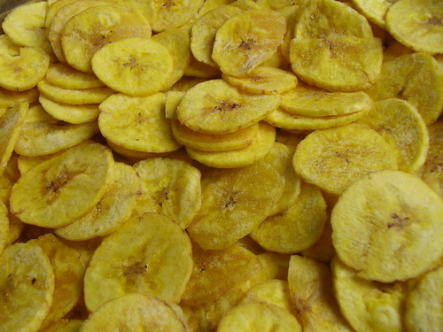 Yellow Banana Chips