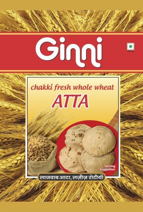 Ginni Chakki Fresh Whole Wheat Atta