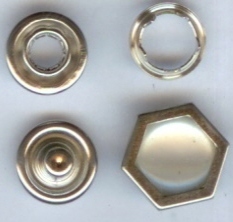 Pearl Ring Snap Buttons