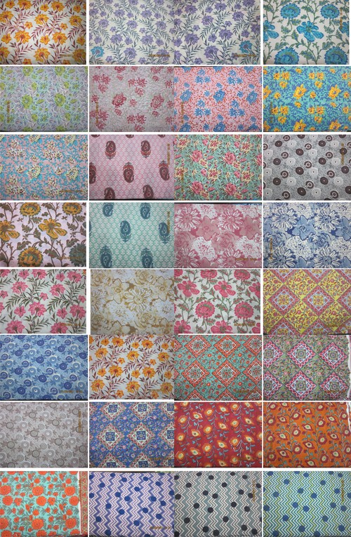 Dabu Print Cotton Fabrics