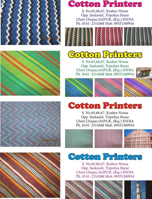 Jawti Print Cotton Fabrics