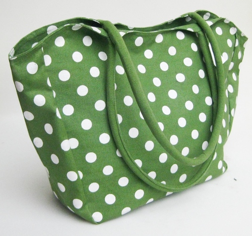 Polka Beach Bag