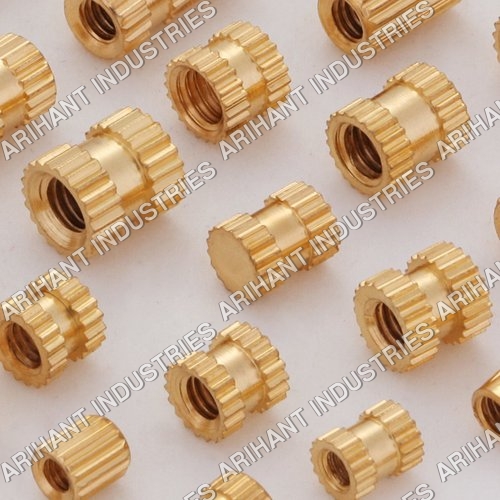 Brass Straight Knurling Inserts