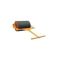 Garden Roller - Ms & Cast Iron, 750 X 600 Cm, Black | High Efficiency, High Performance, Rugged Design For Smooth Surfaces